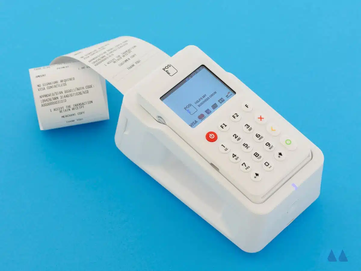 myPOS Go Combo i sin printer-dock