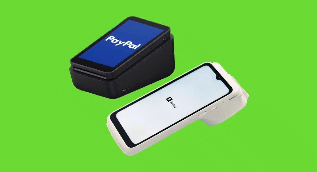 PayPal Terminal og SumUp Terminal sammenlignet